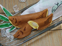 和菓子　やす川上鮎
